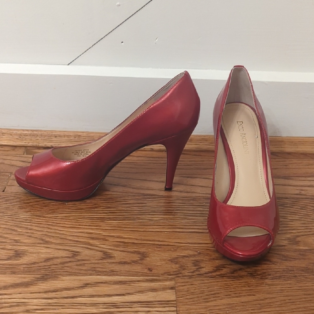 Enzo Angiolini Red Elegant High Heels